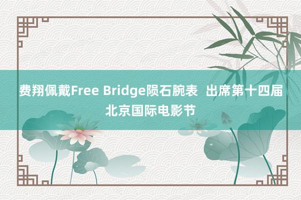 费翔佩戴Free Bridge陨石腕表  出席第十四届北京国际电影节