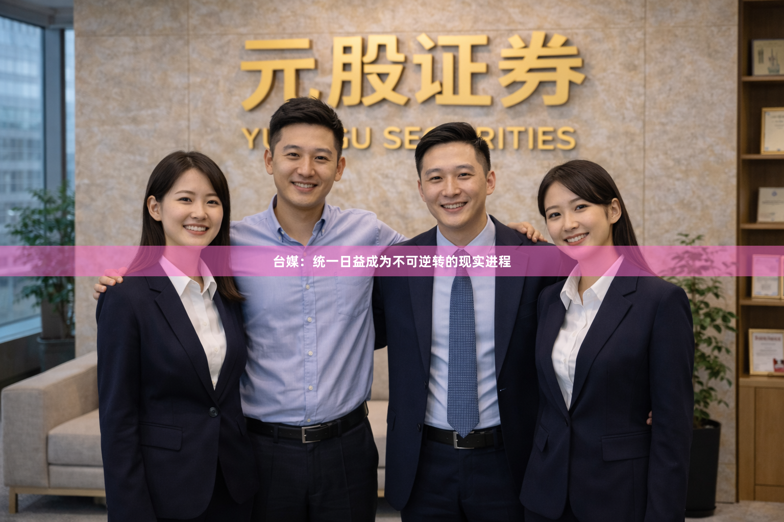台媒：统一日益成为不可逆转的现实进程