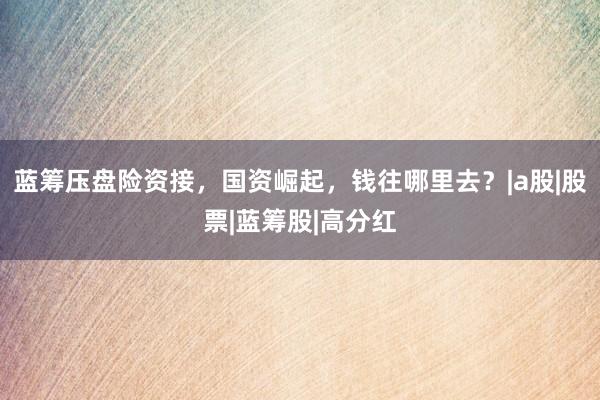 蓝筹压盘险资接，国资崛起，钱往哪里去？|a股|股票|蓝筹股|高分红