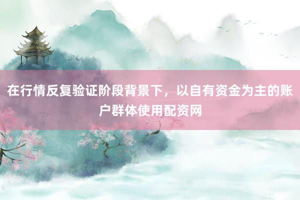 在行情反复验证阶段背景下，以自有资金为主的账户群体使用配资网