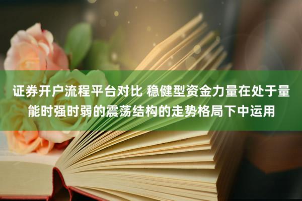 证券开户流程平台对比 稳健型资金力量在处于量能时强时弱的震荡结构的走势格局下中运用